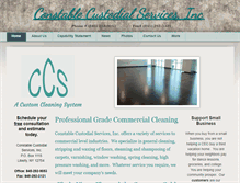 Tablet Screenshot of constablecustodial.com